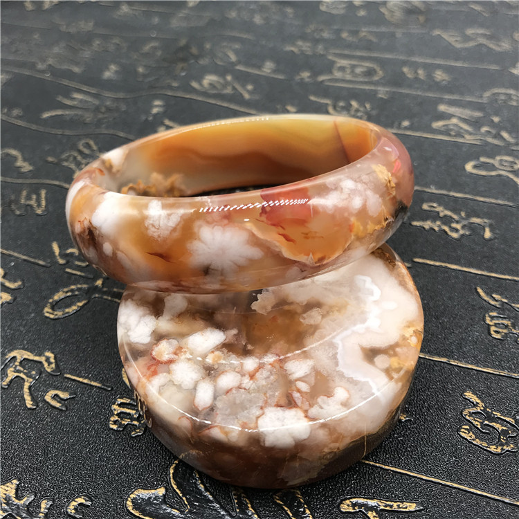 Cherry blossom caramel big blossom bracelet bracelet