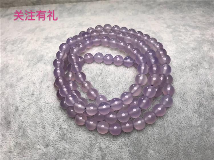 Big Noble multiple circles violet strings exquisite romantic and violet bracelet to send friends