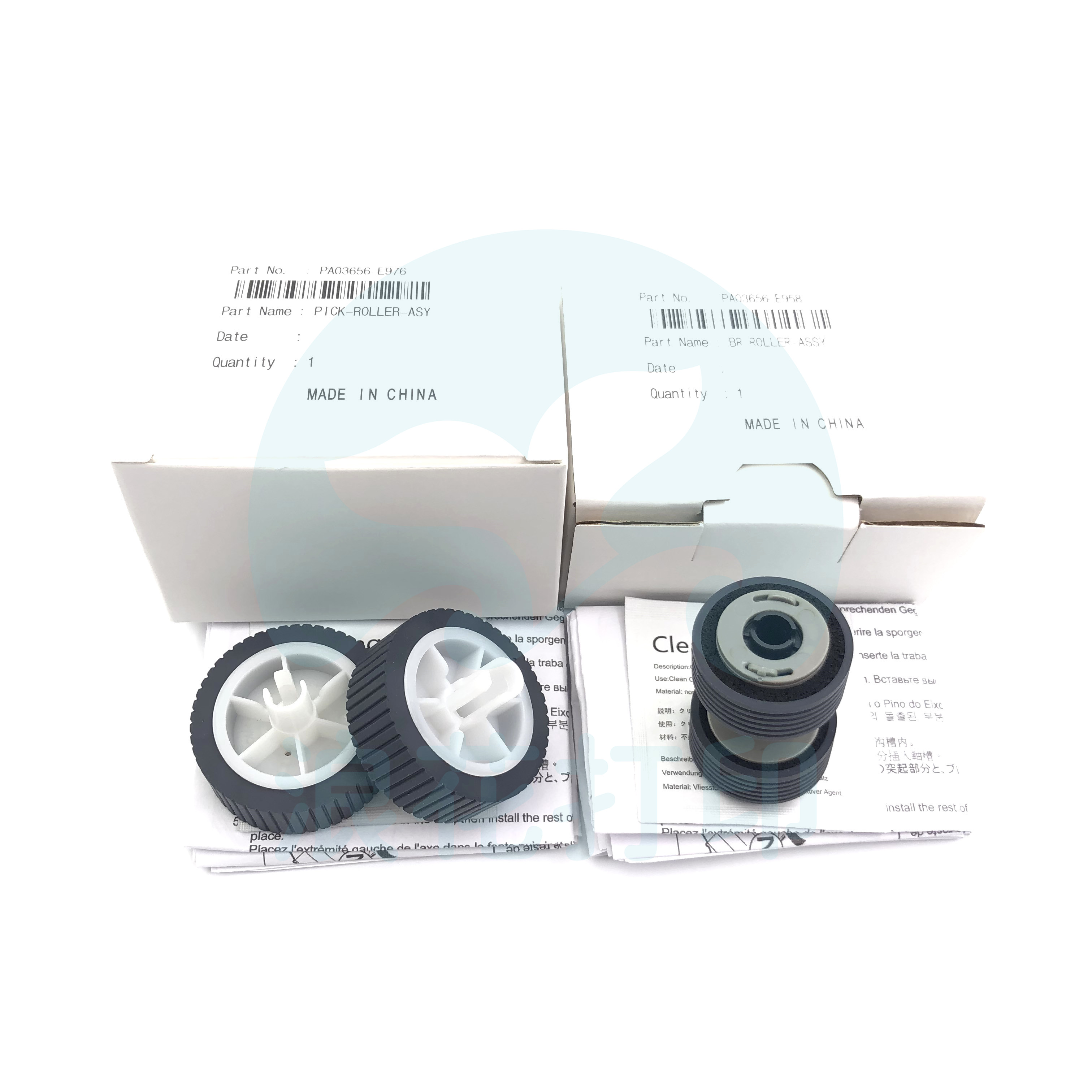 Suitable for Fujitsu iX500 iX1400 iX1500 iX1600 scanner Paper roller to grab in and out of the pressure feed