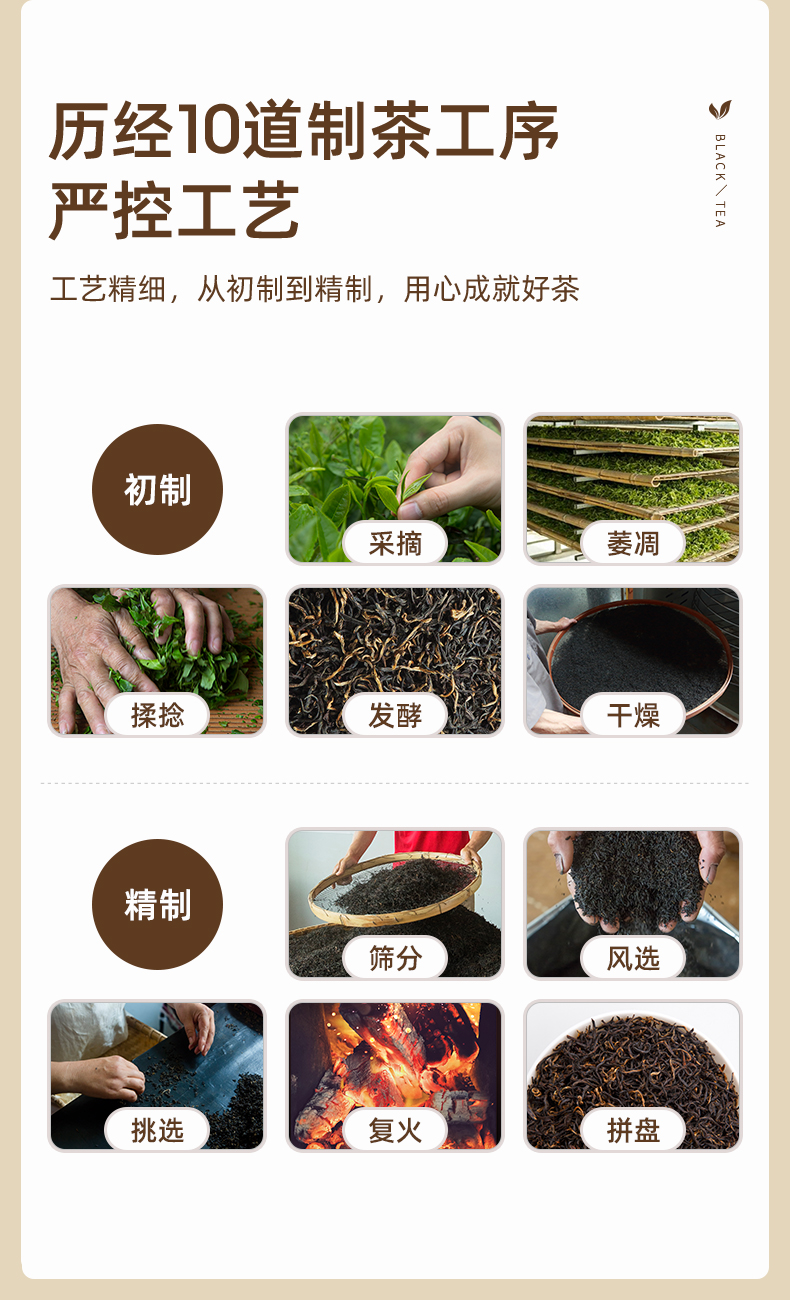艺福堂 祁门红茶 特级浓香型 250g 图7