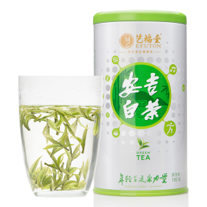 艺福堂茶叶2021新茶明前精品安吉白茶珍稀原产嫩芽春绿茶100g散装