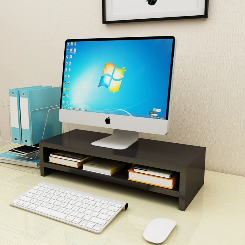 Ưu đãi đặc biệt tăng giá kệ bàn cổ LCD máy tính cơ sở khung lưu trữ bàn phím - Kệ mẫu tủ sách đẹp