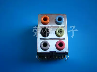 Brand new Foxconn 6-hole audio interface Onboard sound card audio interface 7 1-channel audio interface