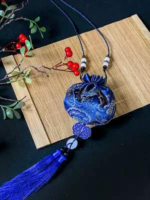 Ancient style sachet brocade handmade purse Hanfu traditional Chinese medicine sachet bag Car pendant company customized Valentine's Day gift