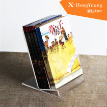 Outlet Acrylic Slanted Library Bookshelves Transparent Bookshelves Transparent Bookshelves Book Show Show Shelf Customizable