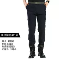 Глубокие синие 4 брюки Pure Cotton Canvas [Даргетинг]