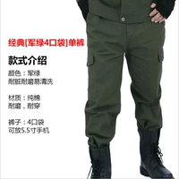 Jun Green 4 брюки Pure Cotton Canvas [Даргетинг]