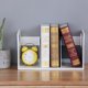 Storage Plastic Children's Desktop Small Bookshelf, Simple Modern Desk Book and File Organizer, Creative Desktop Bookshelf