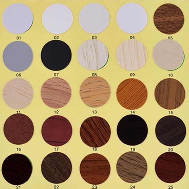 Self-tapping screw combination sticker decoration wardrobe ring beauty patch hole plug color nail stick furniture screw sticky paper round hole Bowl