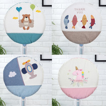 Floor type household all-inclusive electric fan cover dust cover round fan cover floor fan cover cartoon fan cover