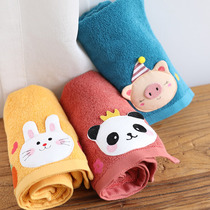 Cartoon Full Cotton Lovers Towel Mesh Red Pure Cotton Cute Adolescent Girl Wash Face Towel Adult Soft Absorbent Face Towels