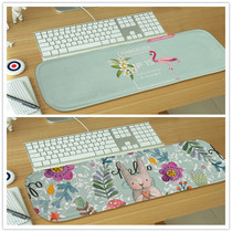 Thickened blue mushroom bee rabbit desk elbow pad non-slip comfortable soft flannel sleeping elbow pad