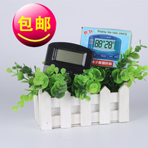 Electronic timer large screen countdown timer kitchen reminder milk tea shop milk tea utensils