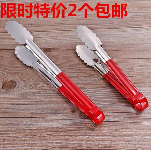 Hand-grabbed cake food clip bread clip barbecue clip stainless steel barbecue clip food clip steamed bread clip steak clip
