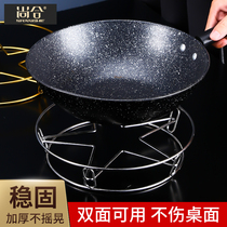 High-temperature resistant stainless steel heat insulation mat pan pad anti-burn kitchen Home Saucepan Grill Pan rack Steamer Pan Shelf