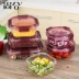 Hộp cơm thủy tinh hộp cơm trưa hộp lò vi sóng bảo quản hộp đặt hộp kín hộp bảo quản - Hộp cơm điện sưởi ấm