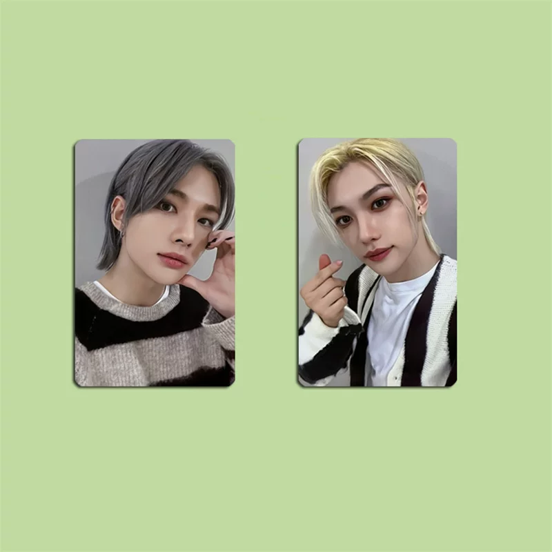 Альбом Stray Kids музыка Звезда маленькая карточка SoundWave самопечатная коллекция случайная карта вокруг Хуан Ячэн