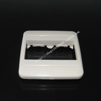 Steady without falling WF-6N2 Two 2 digit 86-type housing Industrial assembly line power wall socket Two-position housing