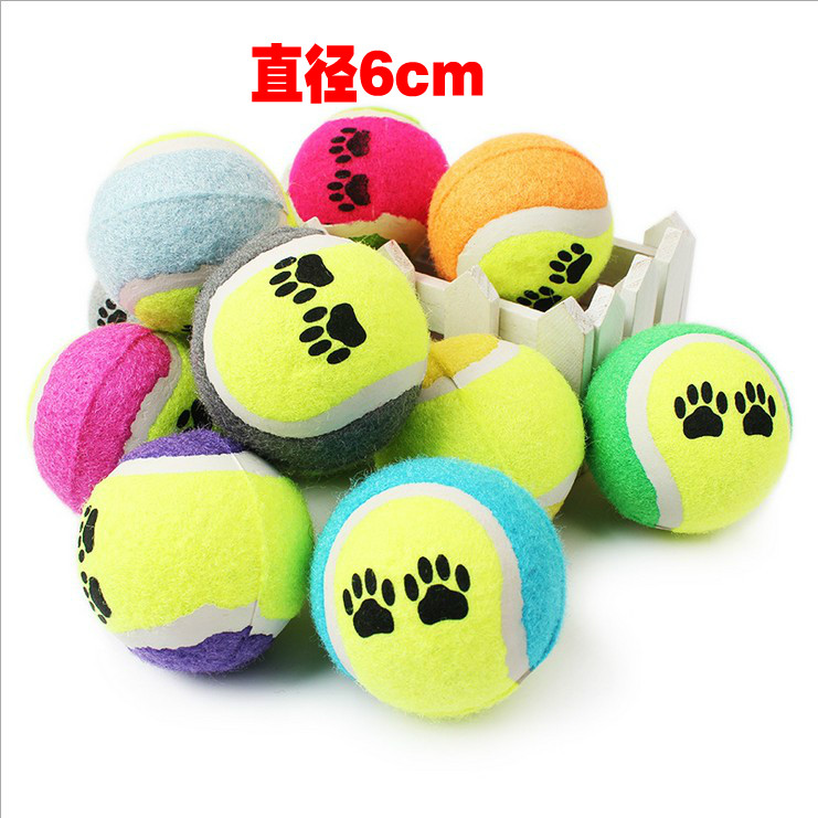 Mài răng âm thanh kháng cắn dây bóng mèo pet nguồn cung cấp đồ chơi bông bóng bông sợi dây thừng Teddy VIP con chó lớn con chó đồ chơi 	đồ chơi cho mèo giá rẻ