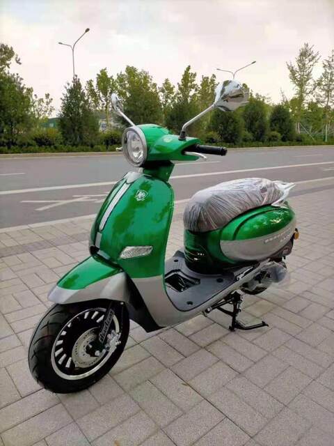 Ghost Bingo EFI retro ແບບ Italian ສ່ວນບຸກຄົນ scooter ແມ່ຍິງລົດຈັກແຫ່ງຊາດ IV Django ການປິ່ນປົວແບບຫຼັກຊັບແບບດຽວກັນ