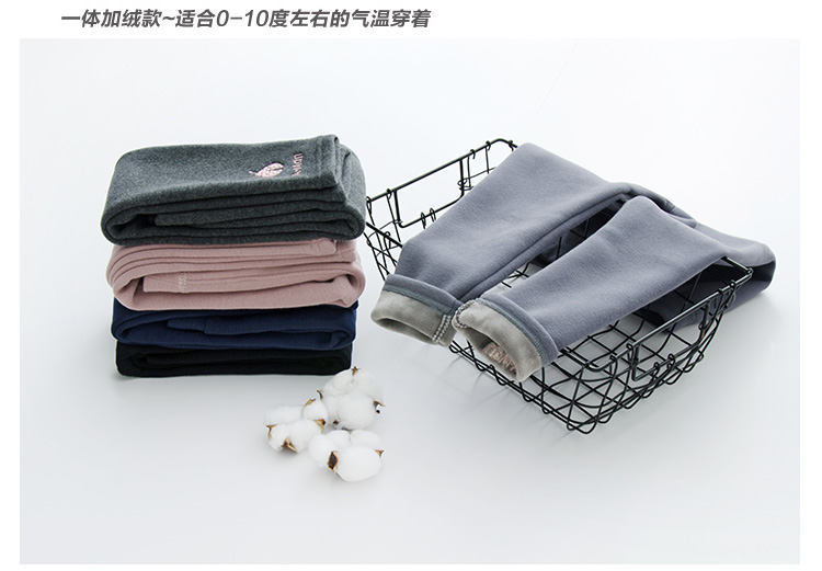 Quần bé gái mùa đông 2018 mới cho bé quần độn bông mặc quần legging ấm áp cho bé cộng với quần dài quần yếm cho bé gái