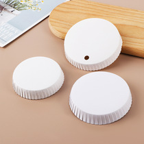 Manufacturer supplies advertising paper cup lids with printable LOGO barber shop KTV club hotel disposable paper cup lids