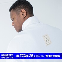 STR:HIGH COLLAR HOODIE ULTRA-COMFORTABLE CLOSE-FITTING HIGH-NECK BASE LONG-sleeved SWEATER