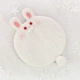 Bunny coaster len nỉ vật liệu tự làm thủ công poke Le Meng Meng món quà sáng tạo gói vật liệu nhà vải - Công cụ & vật liệu may DIY