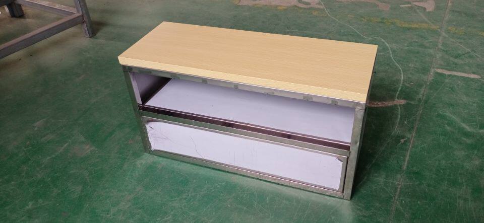 Custom-made stainless steel shoe changing stool dust-free workshop laboratory food factory workshop stainless steel shoe changing stool