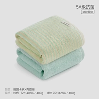 【2 полотенца в ванне】 Пасторальный канон + зеленое небо