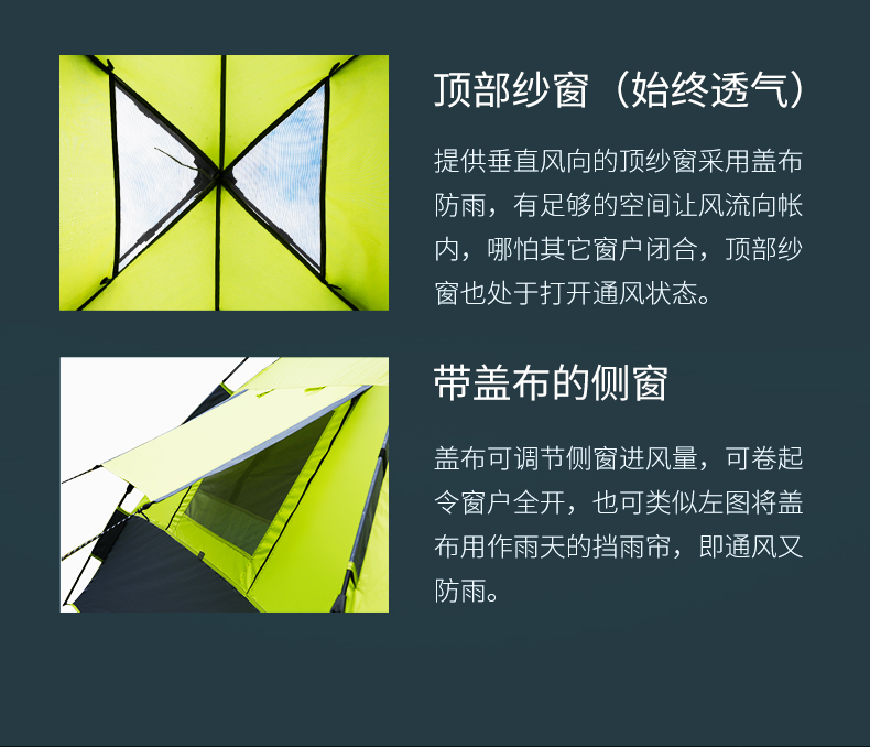 Lều Đức TAWA ngoài trời 3-4 người tự động chống mưa cánh đồng đôi mưa dày 2 người cắm trại cắm trại - Lều / mái hiên / phụ kiện lều đèn treo lều cắm trại