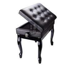 German high - grade triangle piano stool export - friendly solid wood belt box adjustable height