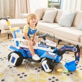 韵优宝 Большой экскаватор с сидением, электрическая игрушечная машина, дистанционное управление