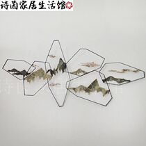 New printed metal elephant wall accessories hotel hall wall hanging piece three-dimensional hanging decoration modern wall decoration art wall decoration