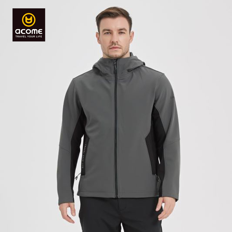 New Autumn Casual Jacket, Sports Jacket, Breathable Men's Fleece Jacket, Akem Outdoor Soft Shell Jacket