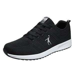 Giày chính hãng Jordan Gran hỏng giày thể thao Giày nam khử mùi lưới đen 361 chạy giày thông thường - Giày chạy bộ