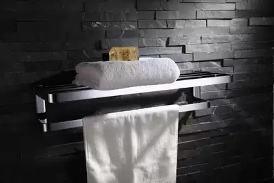 Wenjie high-end export German full copper towel rack towel rack toilet bathroom hardware pendant five sets