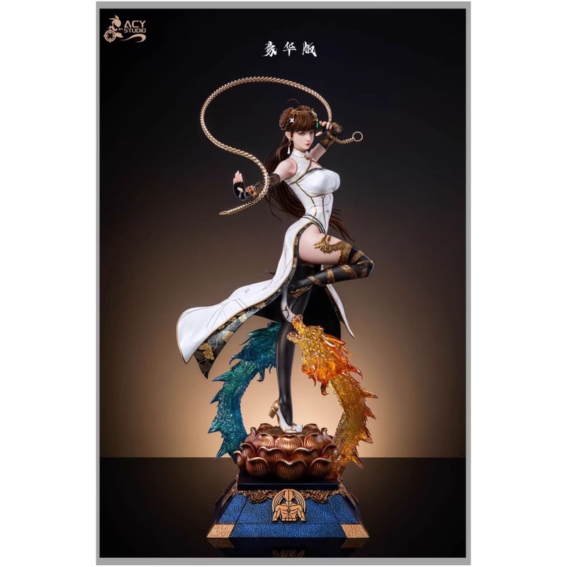 [September Jj4 Store] in Stock Acy Studio Qigong Master Huahua Deluxe Edition Female Sculpture Series