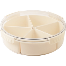 Sichuan Island House New Year Dried Fruit Pan Home Living Room Tea Table with Joy Candy Box Melon containing snacks placing tray