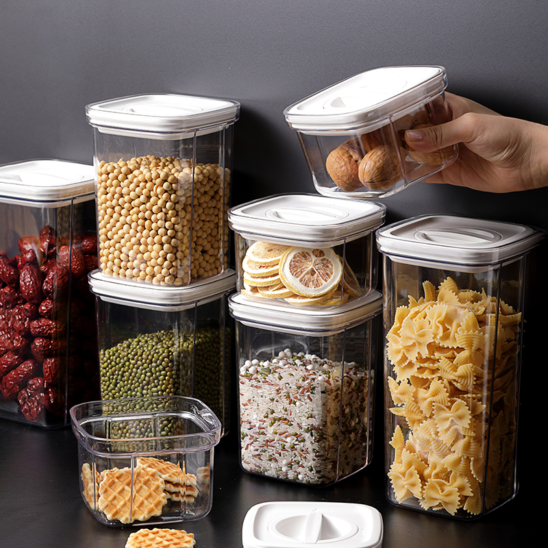 Kawashimaya sealed jar food grade moisture-proof grain grain storage jar storage jar kitchen grain grain storage box