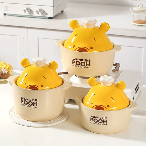 Кавашима Дом Дисней Вини Медведь Симпатичная кастрюля горшок -устойчивый