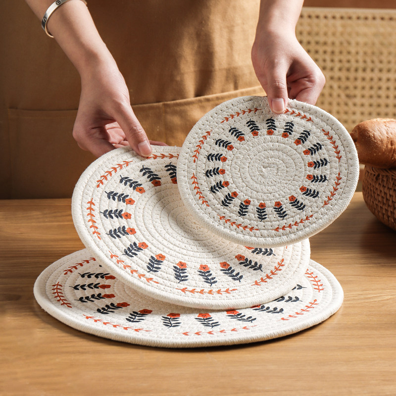 Sichuan Island Uk Insulation Mat Dining Table Mat Anti-Burn Home High Temperature Resistant Casserole Bowl Mat Table Top Cup Mat Dish Cushion Dining Mat-Taobao