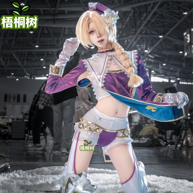 Jeanne D'Arc Cosplay Costume, Young Jeanne D'Arc Cosplay Full Set Outfit, Shota Cross-Dressing Costume, Figure-Style Fan-Made Version