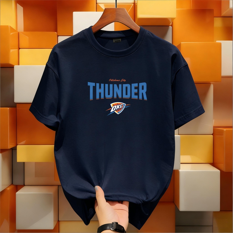 Outlet Discount | 100% Pure Cotton | Sga Alexander Okc Thunder Sports Short Sleeve Training Basketball T-Shirt