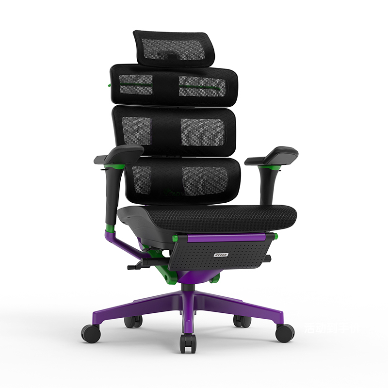 Ergomax Evolution2 Promax High-End Ergonomic Chair with Sponge Seat, Computer Chair, Swivel Chair
