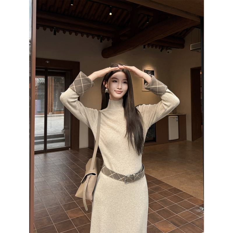 Youwei【Old Paris】2026 Stunning Long Sleeve Waist-Cinching Dress Autumn Elegant Long Dress Youwei【Old Paris】2026 Stunning Long Sleeve Waist-Cinching Dress Autumn Elegant Long Dress