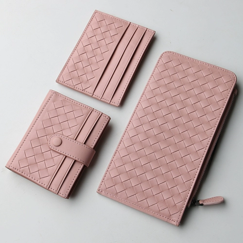 Картхолдер, вместительная и большая ультратонкая сумка через плечо, изысканный кошелек, карточки, из натуральной кожи, 2 в 1