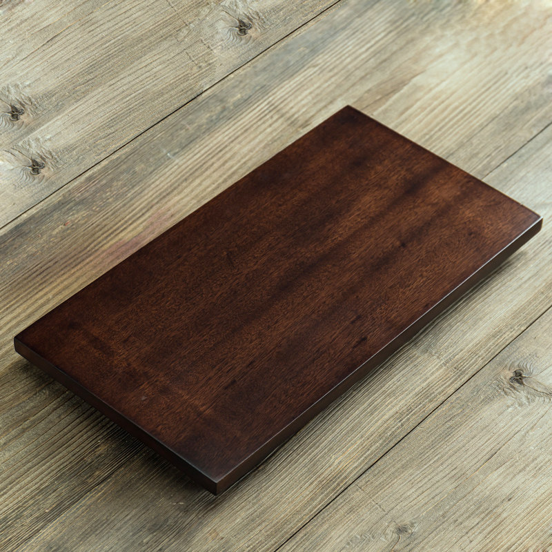 Tea table electromagnetic oven vacant cover black sandalwood dry tea plate solid wood tea table electric kettle panel