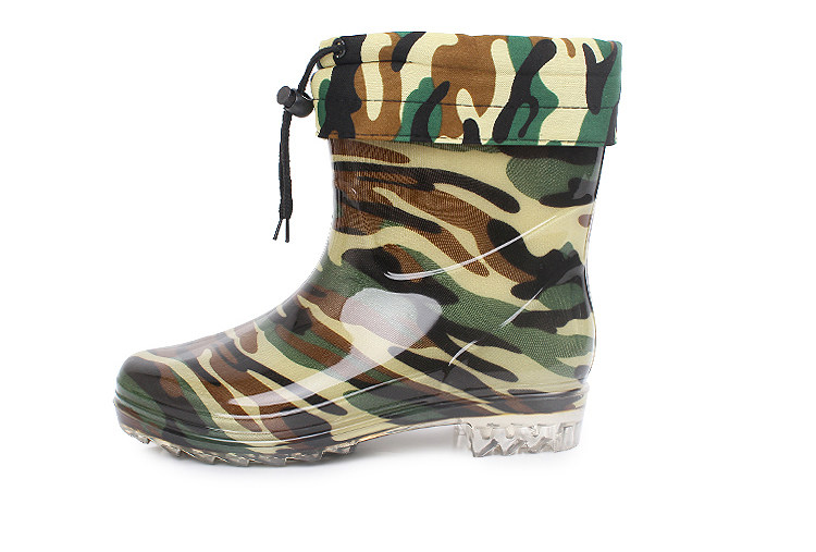 Chaussures - bottes caoutchouc homme pour hiver - semelle tendon - Ref 959877 Image 9