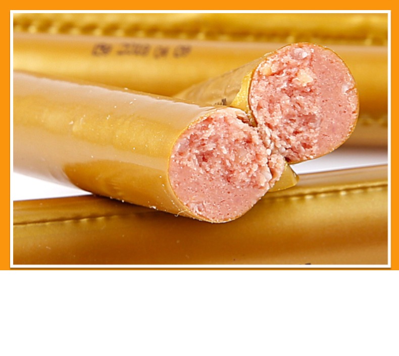 Dotsi dog ham xúc xích 450 gam dog snack đào tạo phần thưởng pet dog tình yêu gà xúc xích thức ăn hạt cho chó
